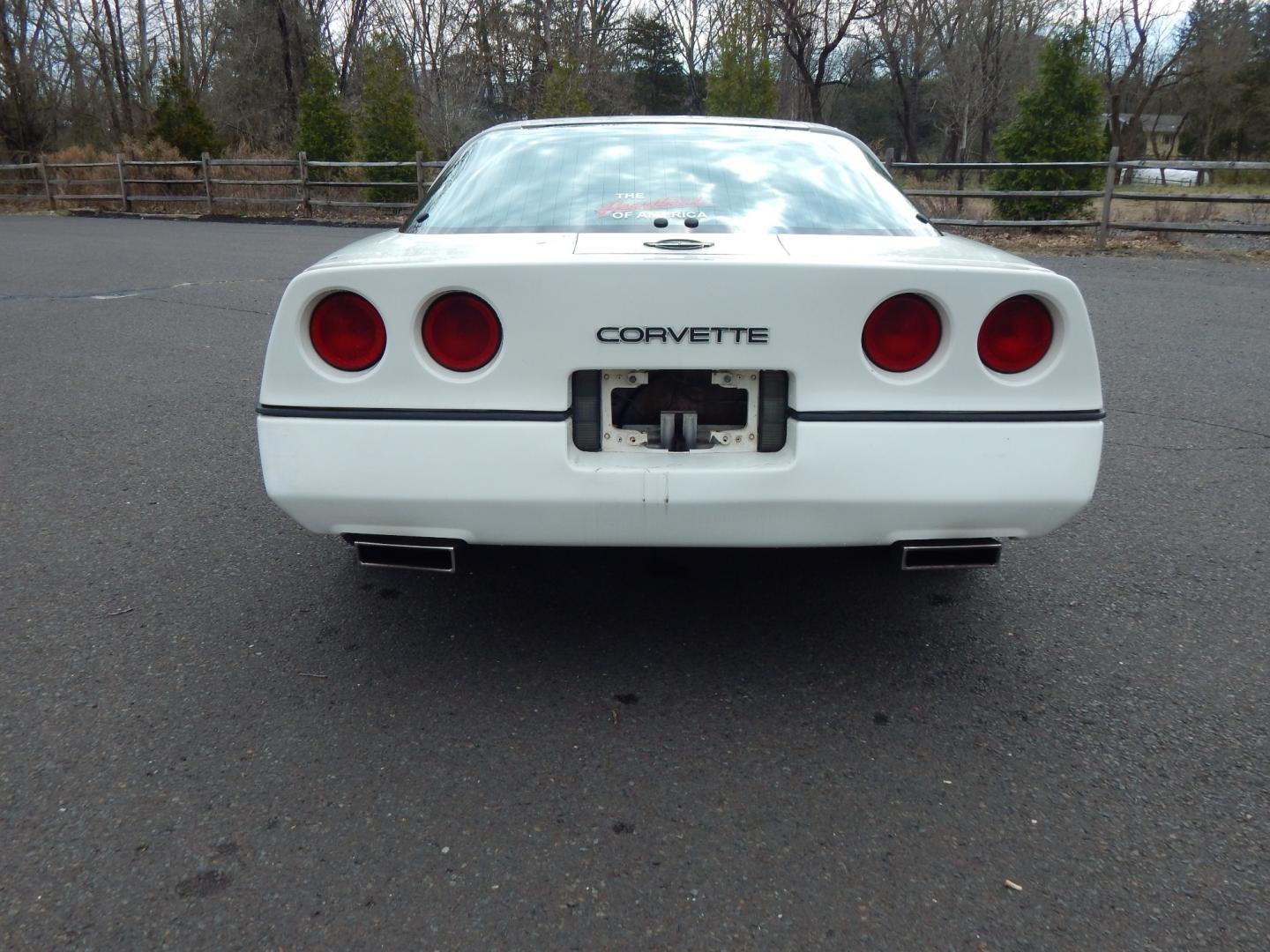 1984 White /Black leather Chevrolet Corvette (1G1AY0789E5) , located at 6528 Lower York Road, New Hope, PA, 18938, (215) 862-9555, 40.358707, -74.977882 - Here for sale is a good running 1984 Chevrolet Corvette Coupe. Under the hood is a strong 5.7 liter V8 which puts power to the rear wheels via a good shifting automatic transmission. Seats are recently reupholstered in Black leather and look great. Removable targa top. Power windows, power locks, - Photo#7